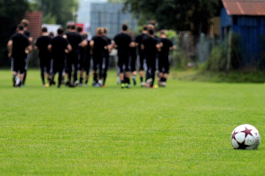 Trening piłkarzy Sandecji [ZDJĘCIA]