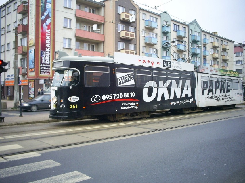 Gorzowski tramwaj. Fot. Dorota Michalczak