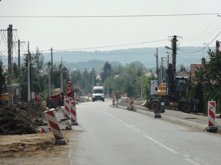 Trwa remont ul. Jana Pawła II w Rzeszowie [ZDJĘCIA]