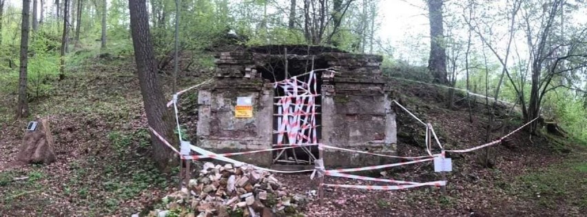 W Sokołowsku trwa remontu grobowca dr Brehmera