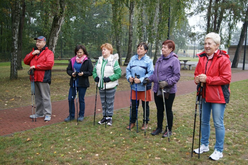 W sobotę odbył się  Jesienny Rajd Nordic Walking...