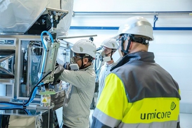 Jednym z największych zakładów na terenie strefy przemysłowej jest Umicore.