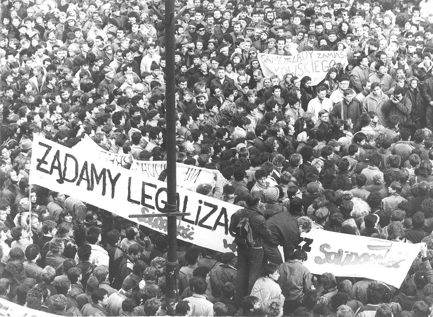 Solidarność - lata 80. (Galeria zdjęć)
