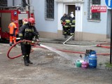 Wałbrzych: Pożar mieszkania na ul. Kościelnej (ZDJĘCIA)