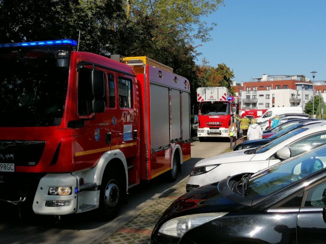 Straż na Osiedlu Jantar w Kołobrzegu