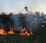 W ostatnim tygodniu strażacy aż 26 razy wyjeżdżali do pożarów traw