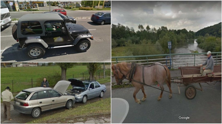 Czym jeżdżą mieszkańcy Tarnowa i okolic na Google Street...