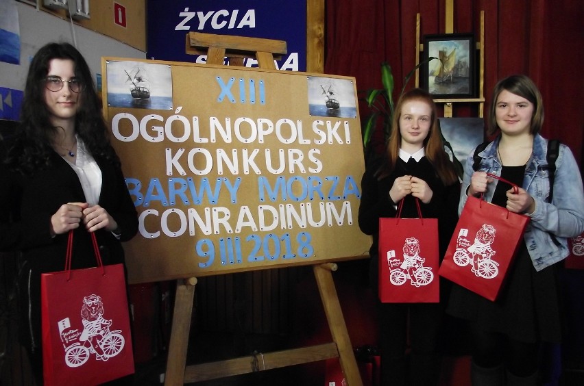 Sukcesy ucznów z Banina w XIII Ogólnopolskim konkursie "Barwy Morza" ZDJĘCIA