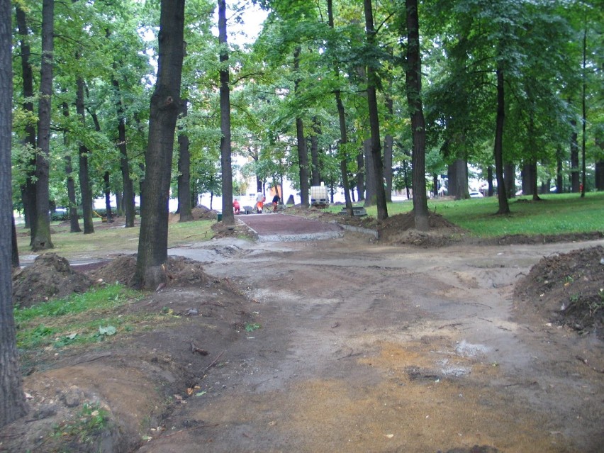 Park Kasprowicza w remoncie (FOTO)