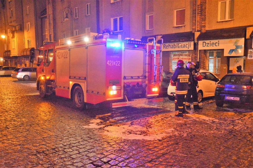 Pożar auta na Starym Mieście w Głogowie [FOTO]