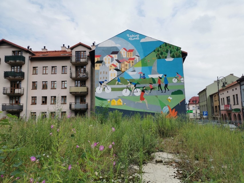 Chrzanów. Kolejne graffiti ozdobi centrum miasta. Tematem będzie "miejska dżungla"