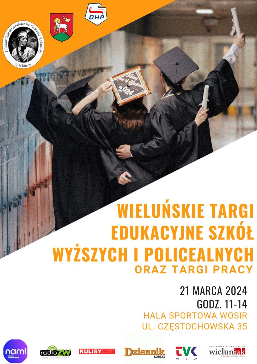 Targi uczelni wyższych i Targi Pracy w Wieluniu odbędą się 21 marca