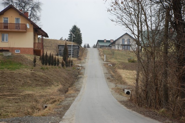 Nowa droga wewnętrzna - ul. Podgórska w dzielnicy Kołaczyc - Kluczowej