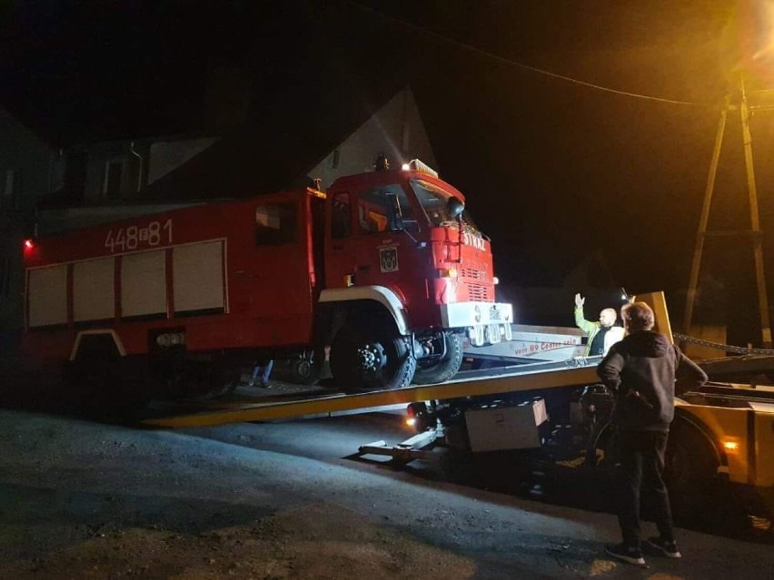 OSP Leszno Górne i Szprotawa przekazały szczególny dar: wóz...