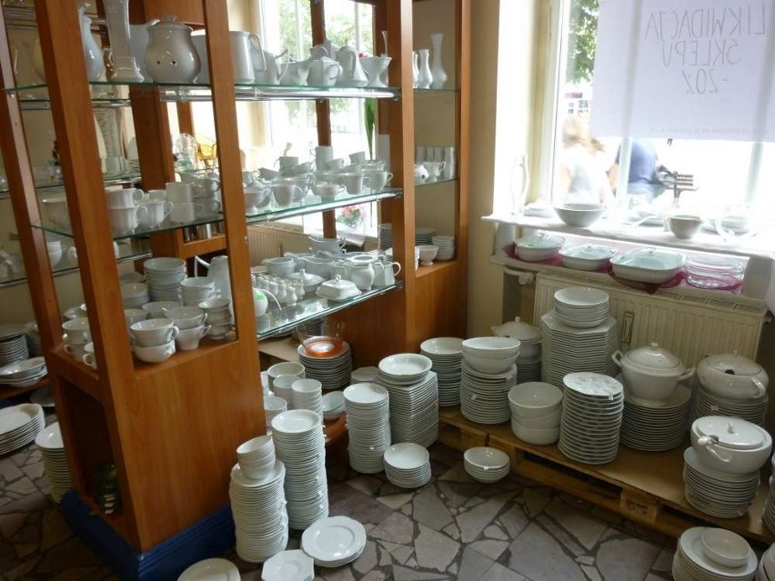Porcelana w Chodzieży zamknęła sklep przy rynku