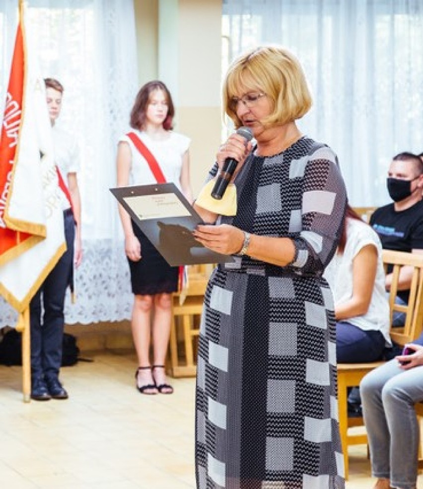 Małgorzata Kozłowska, dyrektor Zespołu Szkół Samorządowych...