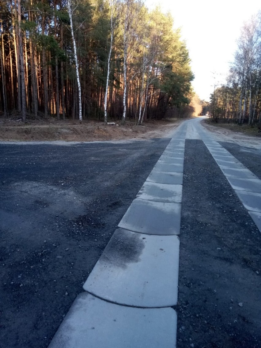 Tu zaszła zmiana. Przebudowano drogę na odcinku Łomnica – Strzyżewo w Gminie Zbąszyń (etap 1)