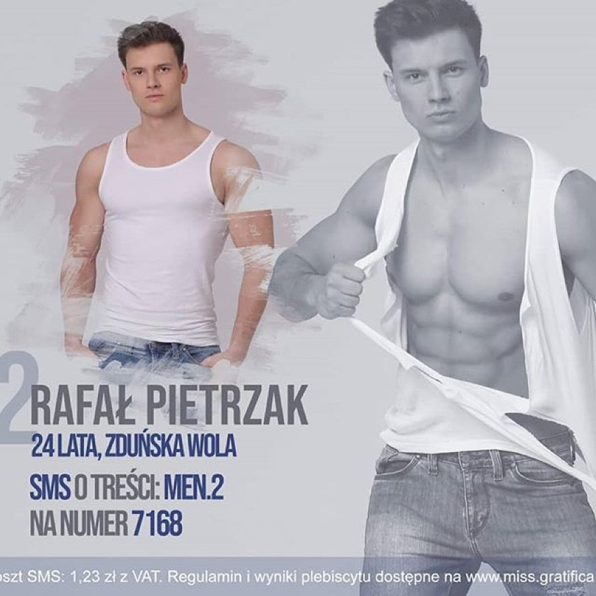W 2019 roku Rafał Pietrzak brał udział w konkursie Mister...