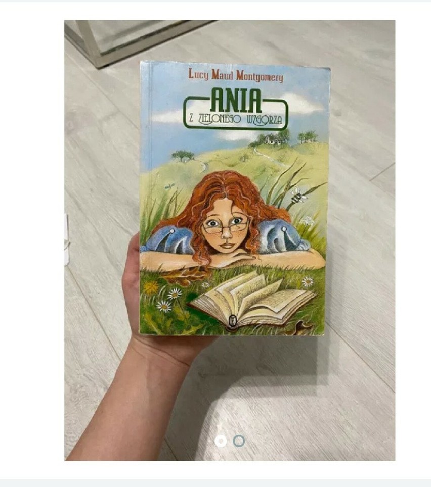 Książka Ania z Zielonego Wzgórza. Stan używany