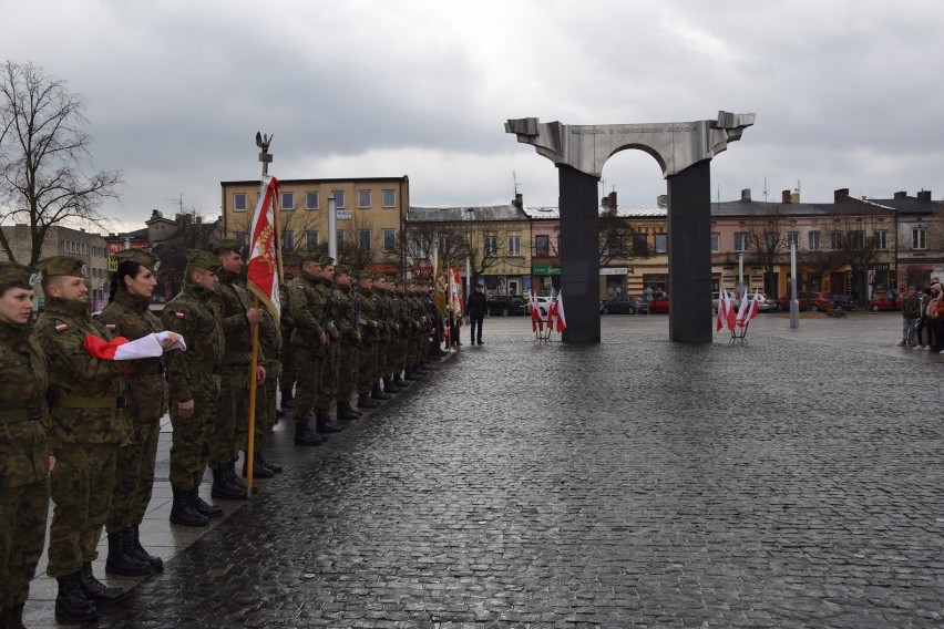 Obchody Narodowego Dnia Pamięci „Żołnierzy Wyklętych” w Łasku [zdjęcia]