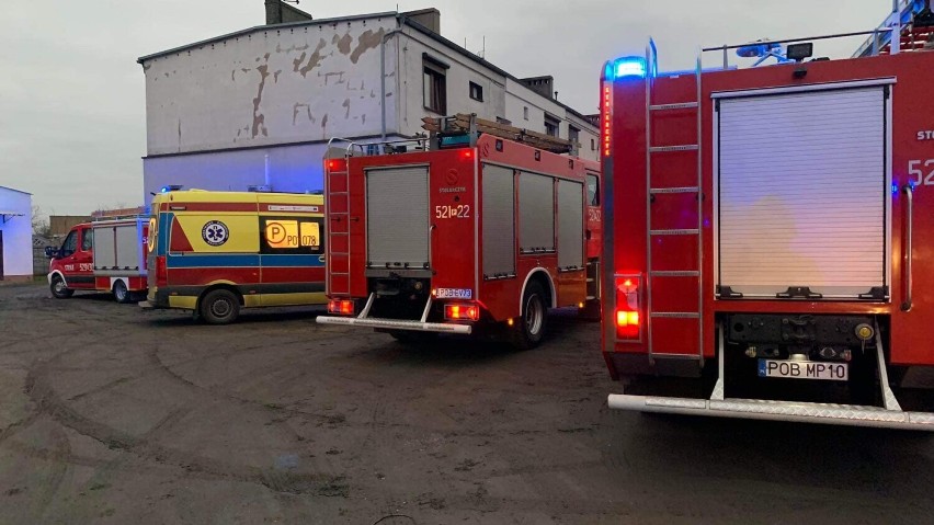 Wybuch butli z gazem w bloku w Józefinowie w gminie Rogoźno [ZDJĘCIA]