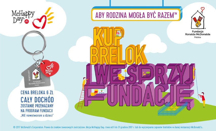 Pomagaj z McDonald’s podczas McHappy Day!