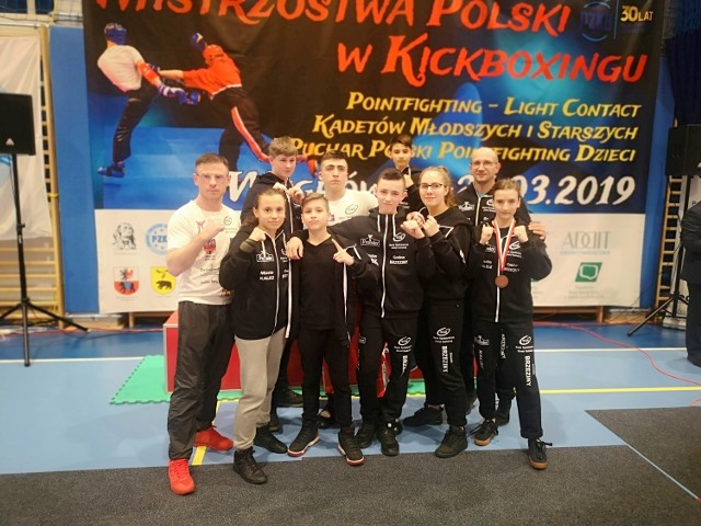Trzy medale mistrzostw Polski zdobyli kadeci Ziętek Team Kalisz
