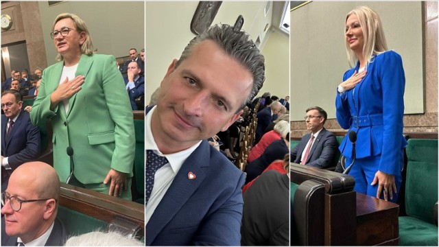 Pierwszy dzień w Sejmie X kadencji większość parlamentarzystów Ziemi Tarnowskiej odnotowała w portalach społecznościowych