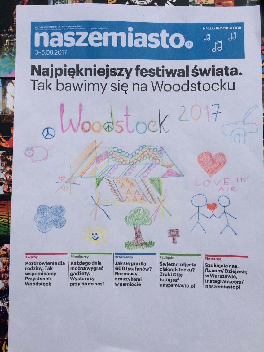 Wasze okładki naszemiasto.pl na 23. Woodstock Festival....