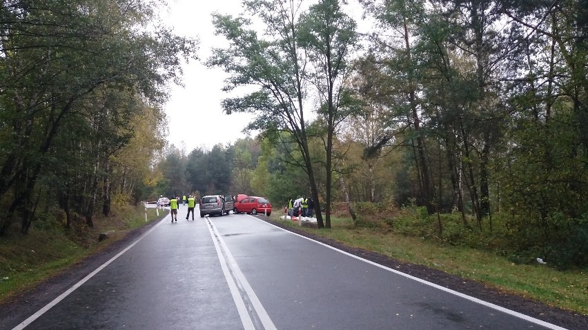Tragedia w Teofilowie. W wypadku z udziałem trzech aut zginęły dwie kobiety [ZDJĘCIA+FILM]