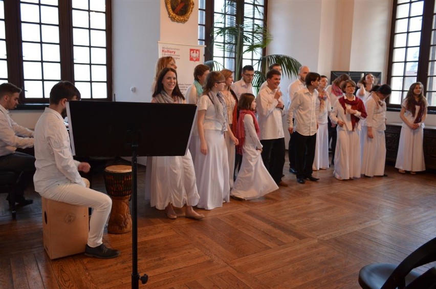 Podczas sobotniego koncertu wystąpiła Łódzka Grupa Gospel