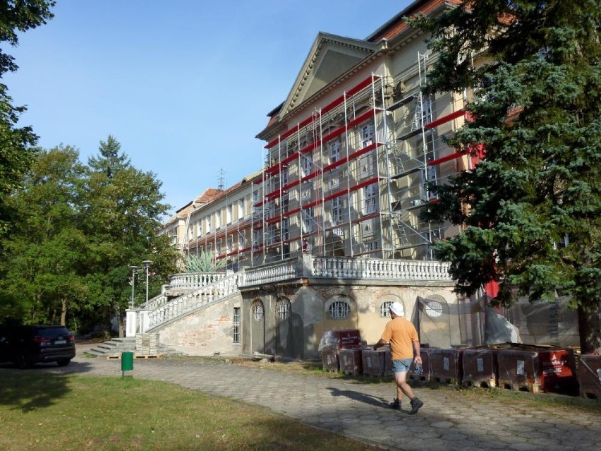 Szpital w Chodzieży : Trwa remont i przebudowa "sanatorium"