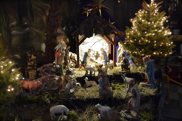 Szopka Bożonarodzeniowa w kościele Matki Boskiej w Raciborzu
