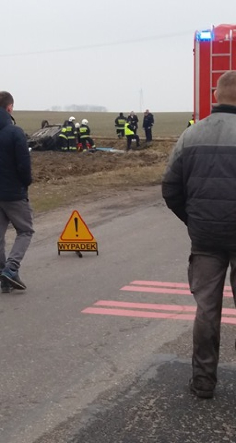 Na przejeździe kolejowym w Krzyżankach doszło do wypadku