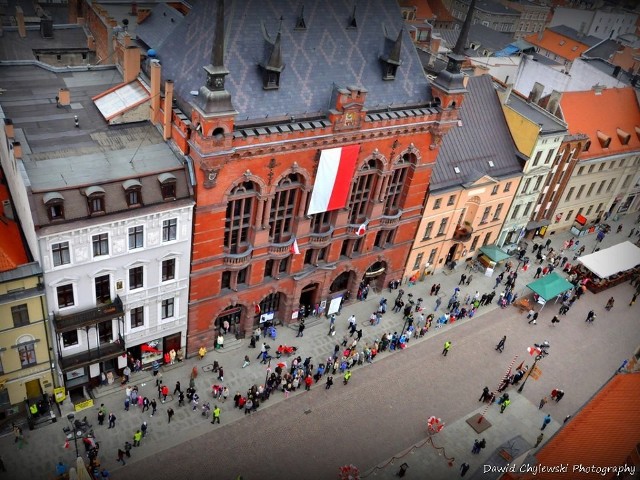 Obchody Święta Flagi Państwowej w Toruniu 2013