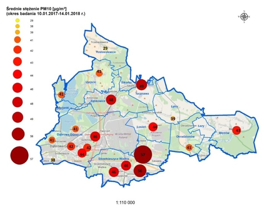 Najgorsze powietrze w Strzemieszycach, Gołonogu i Łośniu [RAPORT SMOGOWY]]