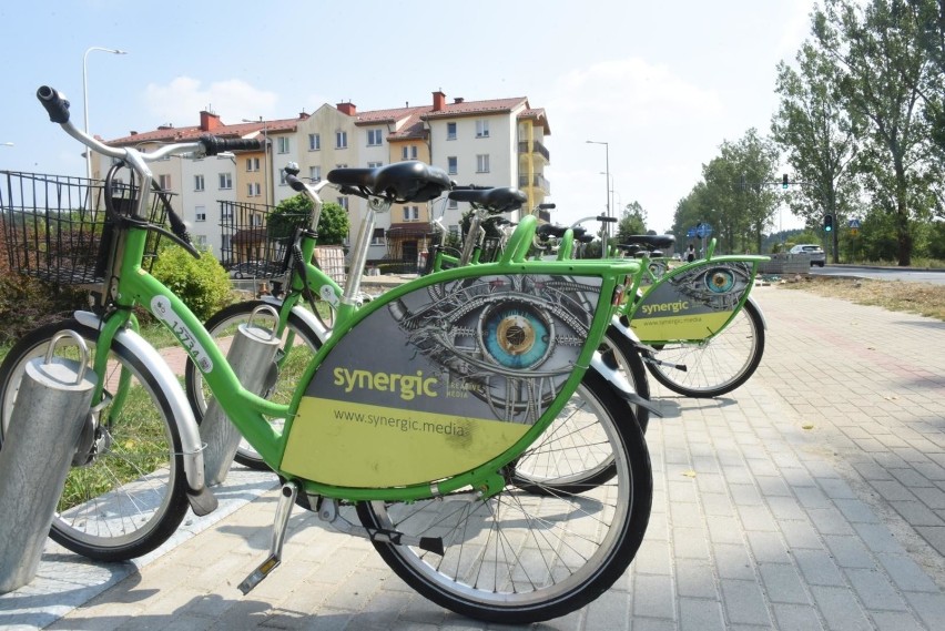 System rowerów miejskich obsługiwany przez firmę Nextbike...