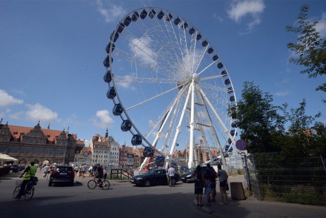 Gdańskie koło widokowe w obiektywie naszego fotoreportera