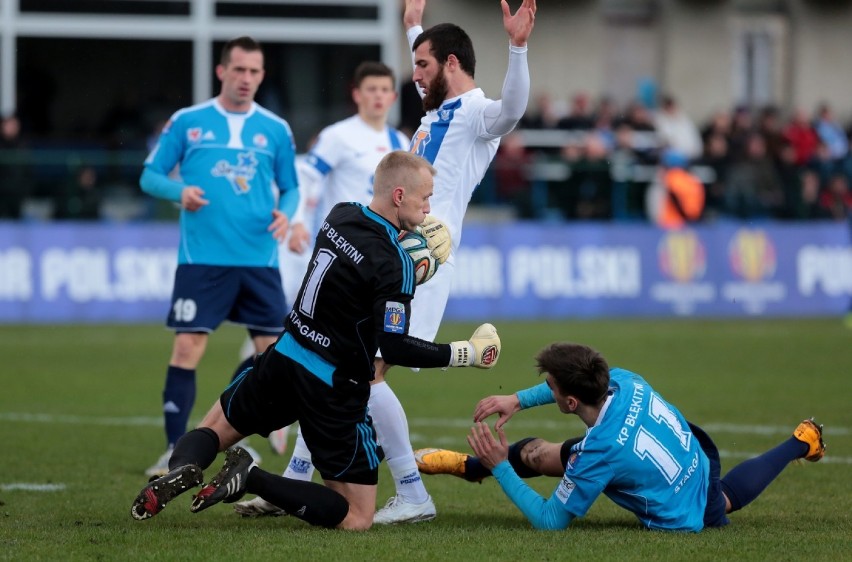 Lech Poznań przegrał z Błękitnymi 1:3