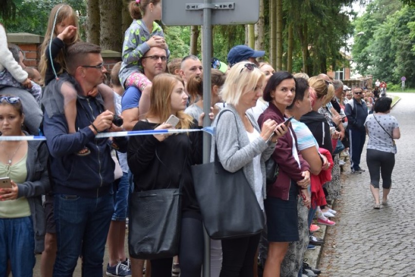 Sztutowo. Książę William i księżna Kate zwiedzili Muzeum...