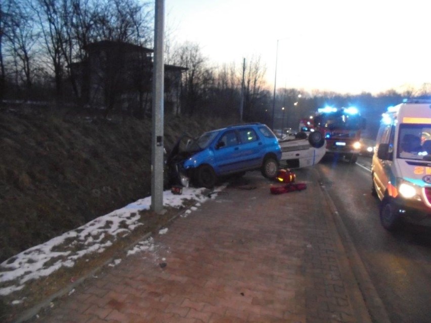 Wypadek na ul. Ofiar Katynia