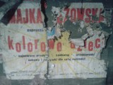 Plakat z koncertem Majki Jeżowskiej uchował się mimo upływu lat