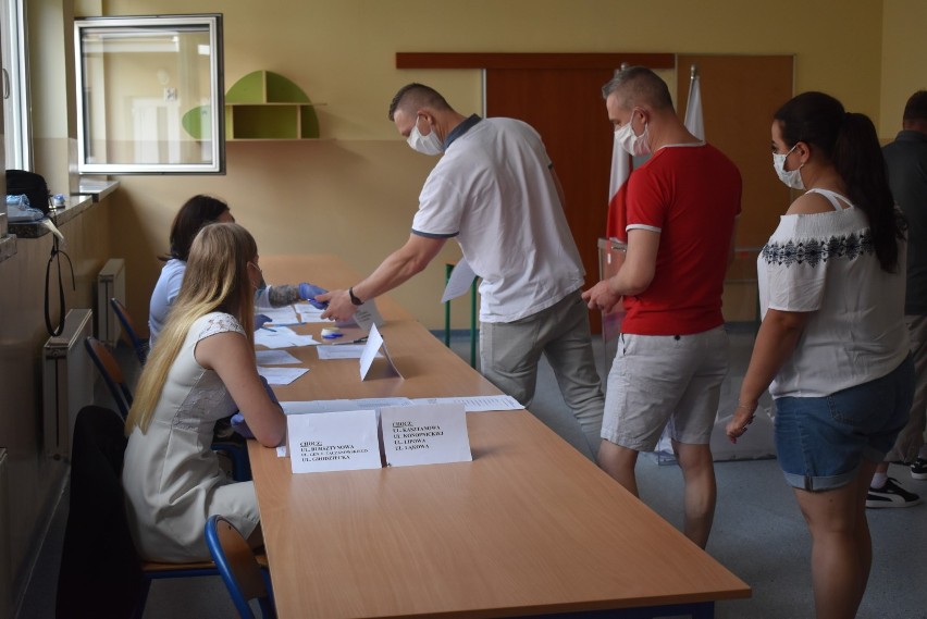 Mieszkańcy gminy Chocz głosują w wyborach prezydenckich