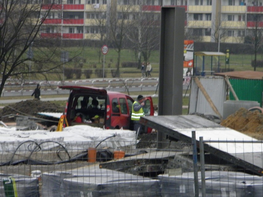 Targowisko Dąbrowskiego Żory: Najnowsze ZDJĘCIA z budowy!