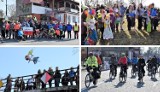 Tak turyści rowerowi i piesi z Inowrocławia i Kruszwicy witali wiosnę podczas rajdu "Marzanna". Zdjęcia 