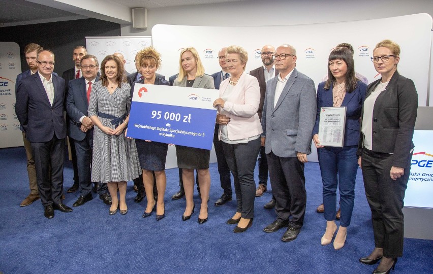Fundacja PGE Energia Ciepła w Rybniku wsparła szpital w walce z epidemią