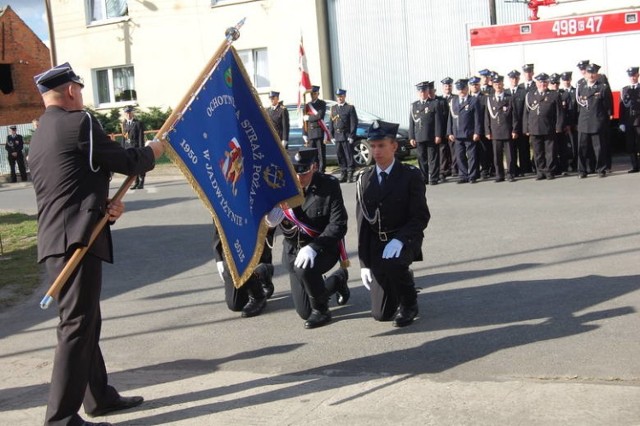 Jednostka w Jadwiżynie w 2015 r. doczekała się nowego sztandaru, w tym roku świętuje 70-lecie dzialalności