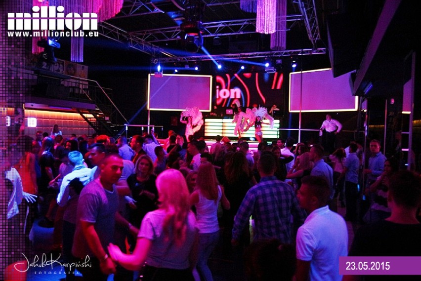 Impreza w klubie Million we Włocławku. 23 maja 2015 [ZDJĘCIA]