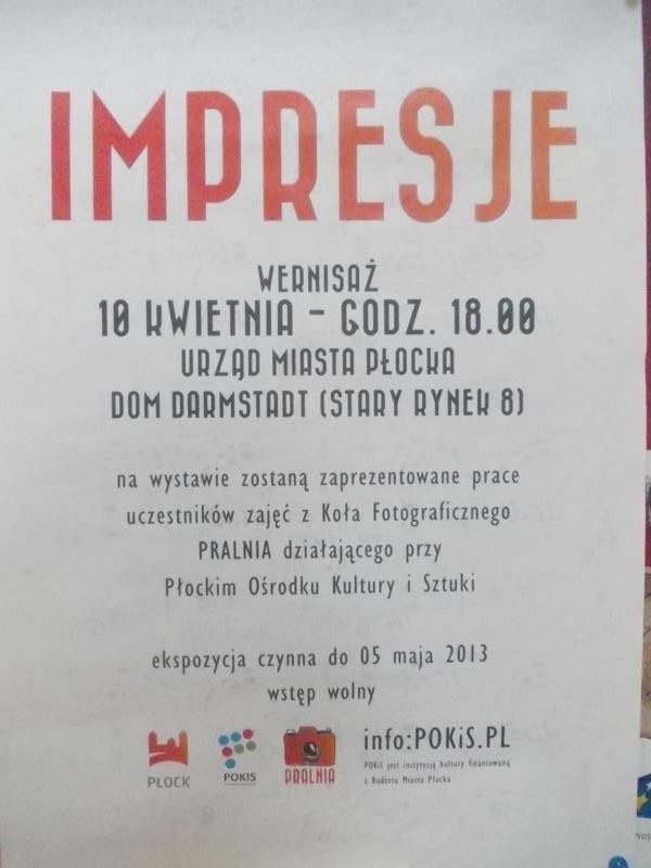 10.04.2013r. Otwarcie wystawy "Impresje" w Domu Darmstadt