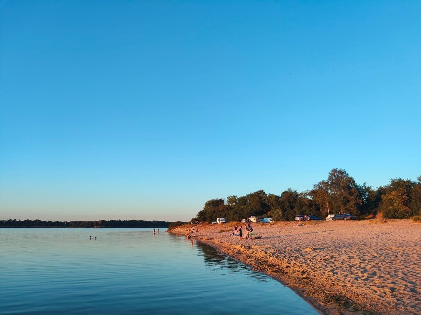 Tajemna plaża w Rzeczycach to wyjątkowo malownicze miejsce...